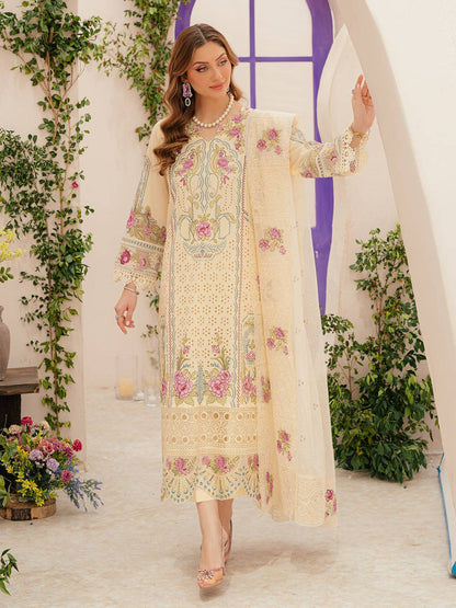 Mahnur | Allenura Luxury Lawn 24 | AMOUR - Pakistani Designer Dress - by Mahnur | Type: Luxury - 100% Original at Saira Sultan