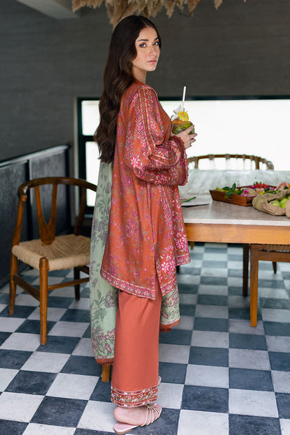 Cross Stitch | Cotton Satin 25 | AUTUMN GLAZE - Pakistani Designer Dress - by Cross Stitch - Type : Ladies Clothes - 100% Original at Saira Sultan