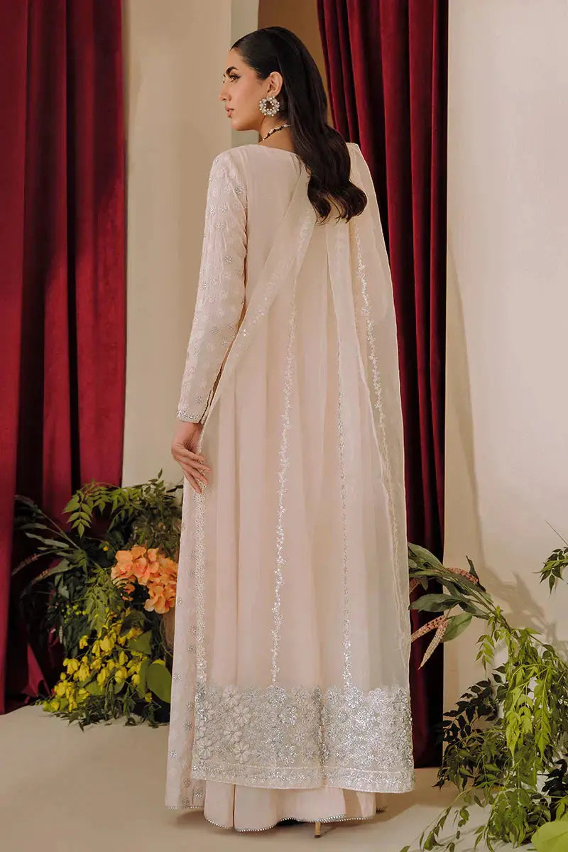 Cross Stitch | Wedding Festive 23 | PEACH GLORY - Pakistani Designer Dress - by Cross Stitch | Type: Formal - 100% Original at Saira Sultan