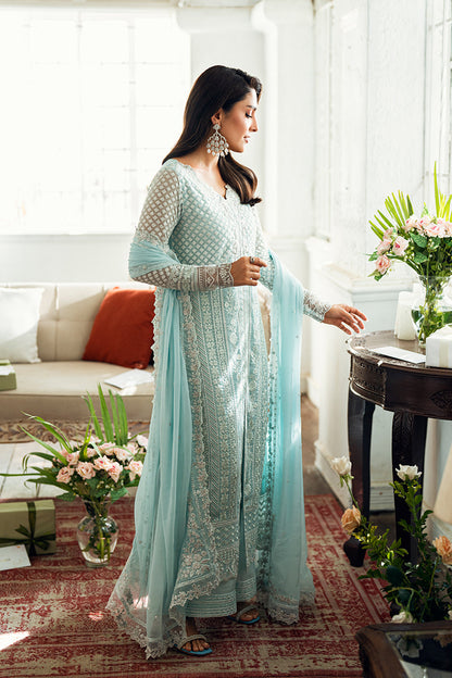 Azure | Vogue Formals | Azure Glow XL Ice Blue Chiffon