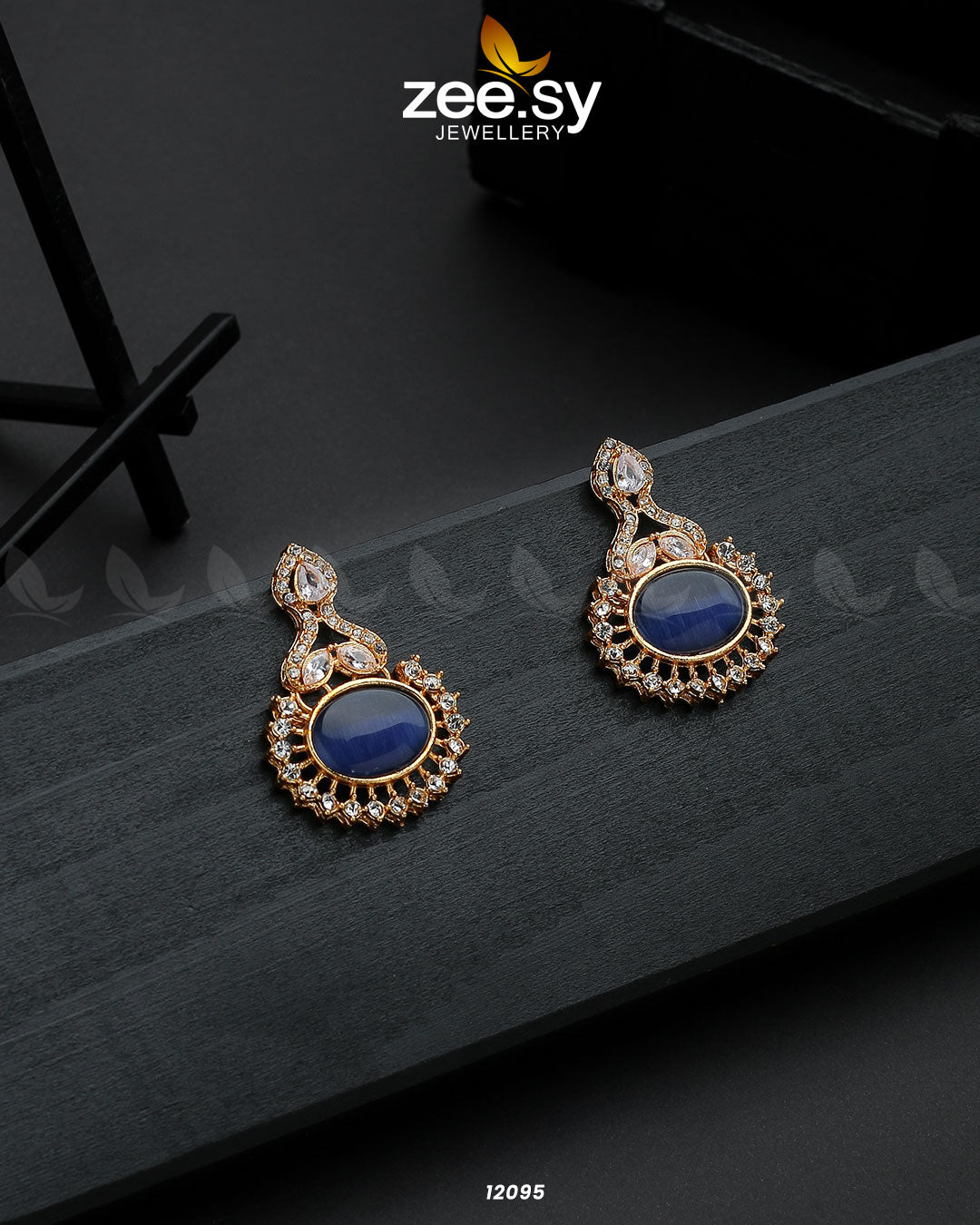 Golden Aaina-E-Dil Blue