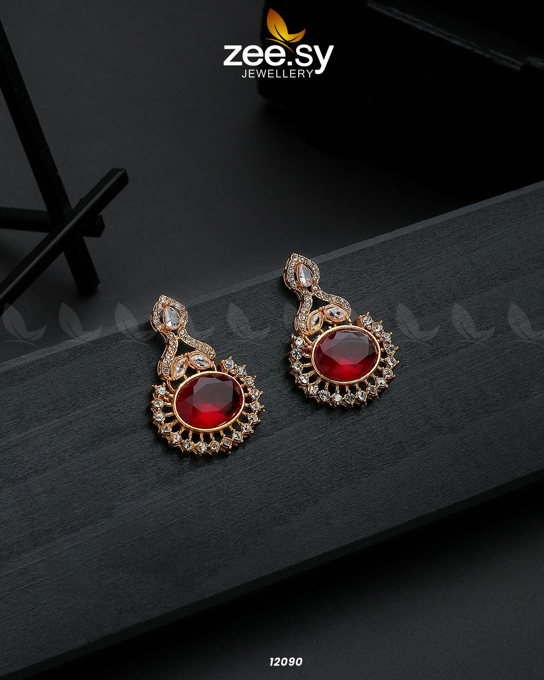 Golden Aaina-E-Dil Red