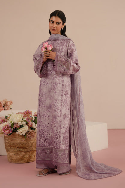 Afrozeh | Floral Charm 25 | Bellerose XL Lilac Lawn