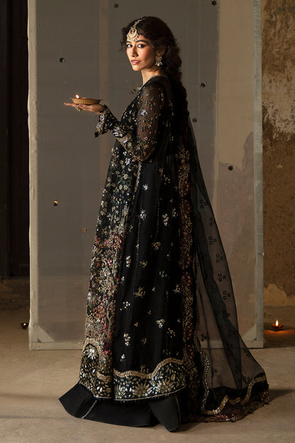 Afrozeh | Hayat Wedding Formals 24 | Meera S Black Organza