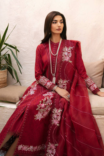 Afrozeh | Cascade Luxury Lawn 24 | Emery - Pakistani Designer Dress - by Afrozeh | Type: Luxury - 100% Original at Saira Sultan
