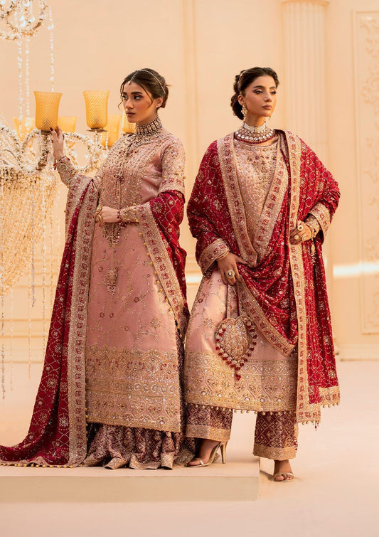 Aik Atelier | Wedding Festive 25 | LOOK 03 XS Tissue LONG SHIRT WITH GHARARA