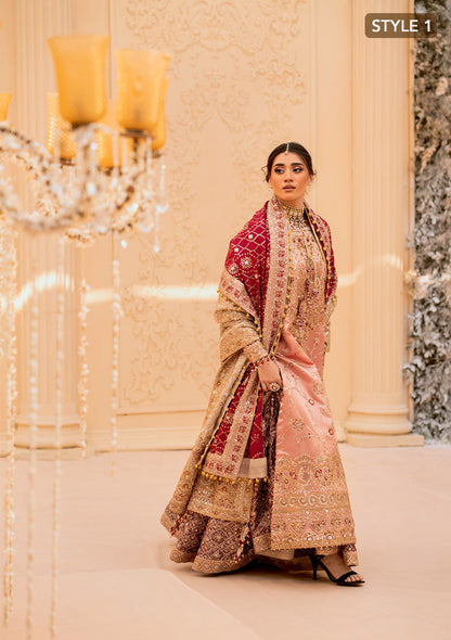 Aik Atelier | Wedding Festive 25 | LOOK 03 S Tissue LONG SHIRT WITH IZAAR PANTS