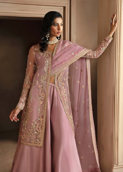 Akbar Aslam | Deewani Wedding Formals | Seraphine M Pink Organza