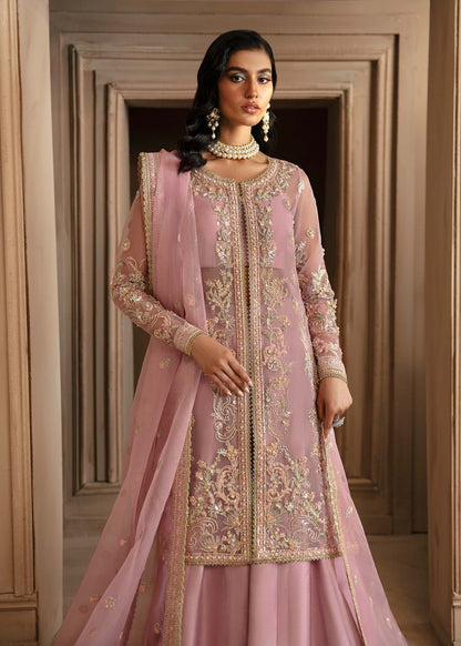 Akbar Aslam | Deewani Wedding Formals | Seraphine L Pink Organza