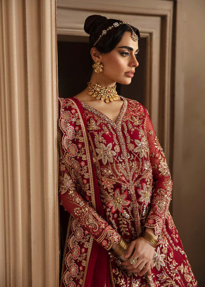 Akbar Aslam | Deewani Wedding Formals | Solene S Red Organza