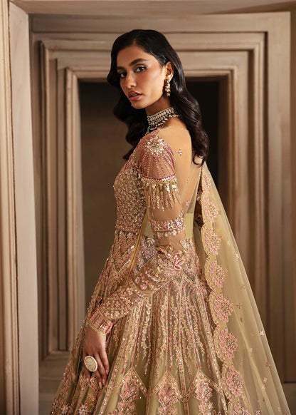 Akbar Aslam | Deewani Wedding Formals | Vespera Custom Size Dark Beige Net