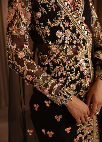 Akbar Aslam | Deewani Wedding Formals | Elysia XL Black Organza