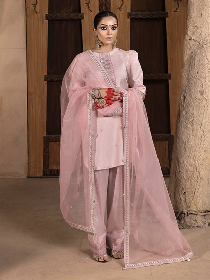 Hem Stitch | Raw Silk Edit 25 | Aleeha - Pakistani Designer Dress - by Hemstitch | Type: Ladies Clothes - 100% Original at Saira Sultan