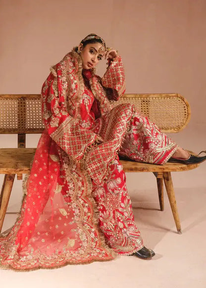 Ali Xeeshan | Prime Time Formals | Iktara - Pakistani Designer Dress - by Ali Xeeshan | Type: Bridal - 100% Original at Saira Sultan