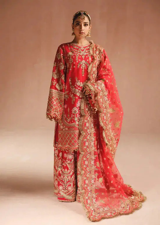 Ali Xeeshan | Prime Time Formals | Iktara - Pakistani Designer Dress - by Ali Xeeshan | Type: Bridal - 100% Original at Saira Sultan