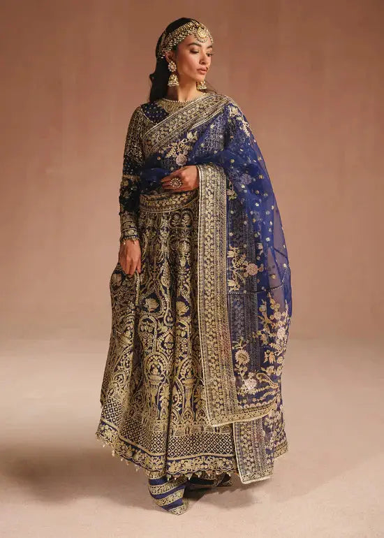 Ali Xeeshan | Prime Time Formals | Mosiki - Pakistani Designer Dress - by Ali Xeeshan | Type: Bridal - 100% Original at Saira Sultan