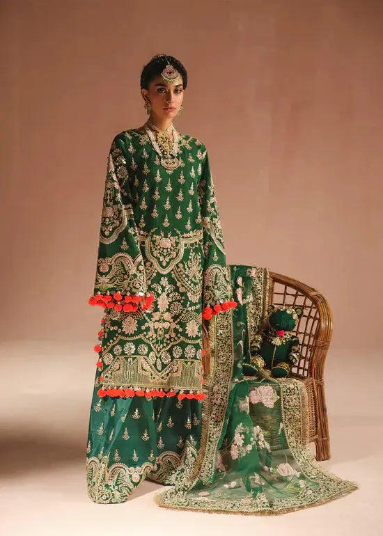 Ali Xeeshan | Prime Time Formals | Tabassum - Pakistani Designer Dress - by Ali Xeeshan | Type: Bridal - 100% Original at Saira Sultan