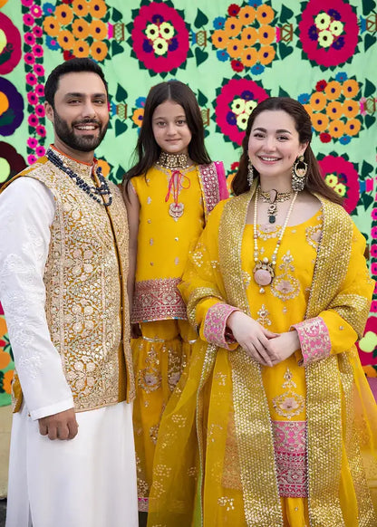 Ali Xesshan | Bhaag Lagay Rain | BUTTERCUP  LP-003 - Pakistani Designer Dress - by Ali Xeeshan | Type: Formal - 100% Original at Saira Sultan