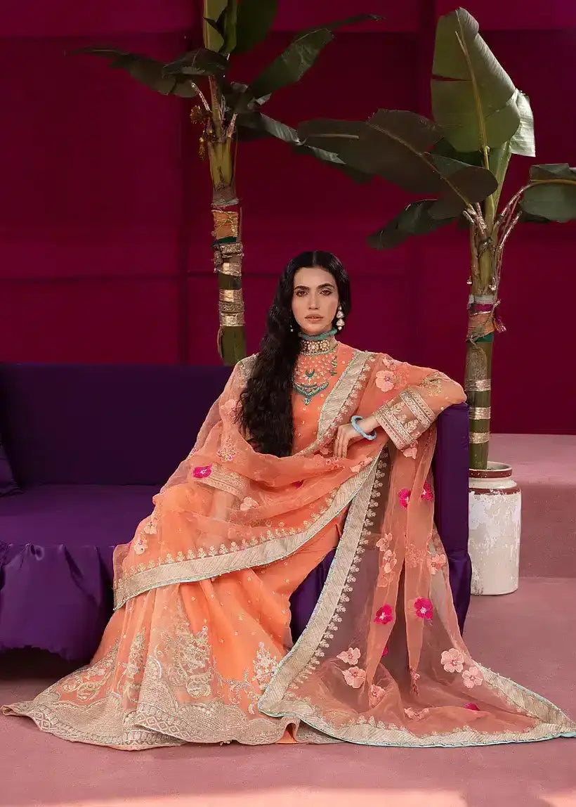 Ali Xesshan | Bhaag Lagay Rain | SUMMER  LP-012 - Pakistani Designer Dress - by Ali Xeeshan | Type: Formal - 100% Original at Saira Sultan