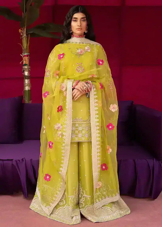 Ali Xesshan | Bhaag Lagay Rain | ANGORI BAGH  LP-010 - Pakistani Designer Dress - by Ali Xeeshan | Type: Formal - 100% Original at Saira Sultan