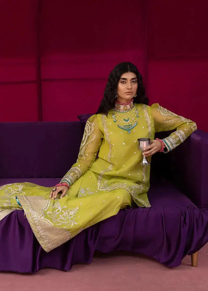 Ali Xesshan | Bhaag Lagay Rain | ANGORI BAGH  LP-010 - Pakistani Designer Dress - by Ali Xeeshan | Type: Formal - 100% Original at Saira Sultan