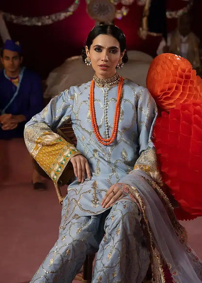 Ali Xesshan | Bhaag Lagay Rain | ZULF  LP-014 - Pakistani Designer Dress - by Ali Xeeshan | Type: Formal - 100% Original at Saira Sultan