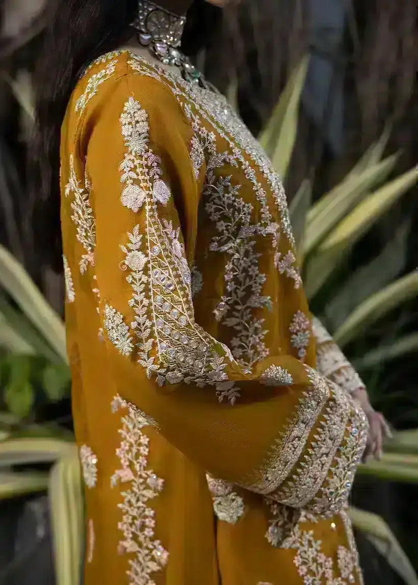 Ali Xesshan | Bhaag Lagay Rain | AMBER  LP-015 - Pakistani Designer Dress - by Ali Xeeshan | Type: Formal - 100% Original at Saira Sultan