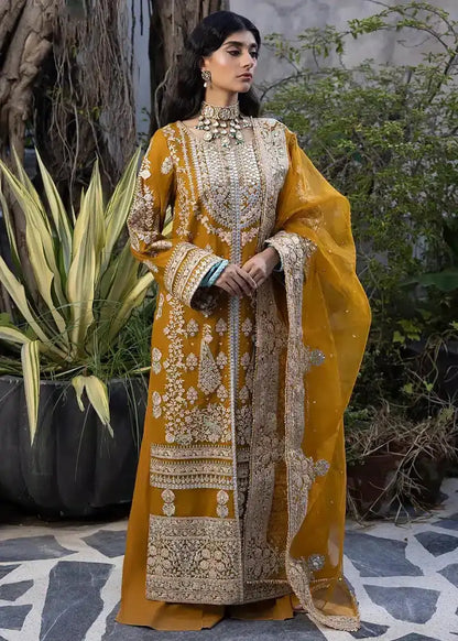Ali Xesshan | Bhaag Lagay Rain | AMBER  LP-015 - Pakistani Designer Dress - by Ali Xeeshan | Type: Formal - 100% Original at Saira Sultan