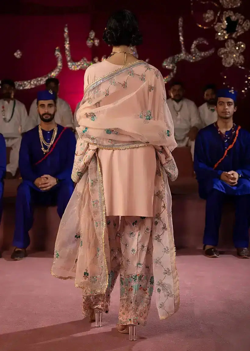 Ali Xesshan | Bhaag Lagay Rain | DAHLIA  LP-009 - Pakistani Designer Dress - by Ali Xeeshan | Type: Formal - 100% Original at Saira Sultan