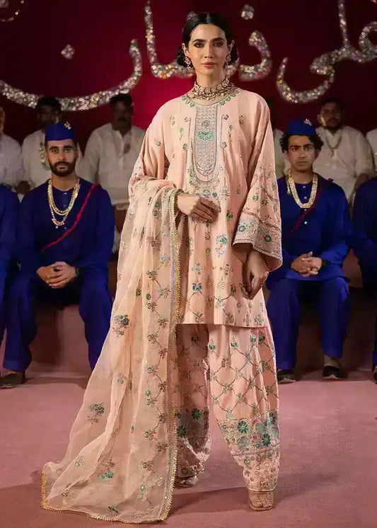 Ali Xesshan | Bhaag Lagay Rain | DAHLIA  LP-009 - Pakistani Designer Dress - by Ali Xeeshan | Type: Formal - 100% Original at Saira Sultan