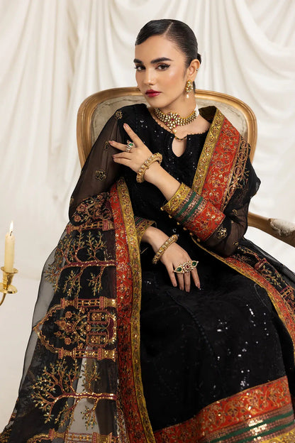 Alizeh | Formals Collection | Mehlika B (BLACK) - Pakistani Designer Dress - by Alizeh | Type: Formal - 100% Original at Saira Sultan