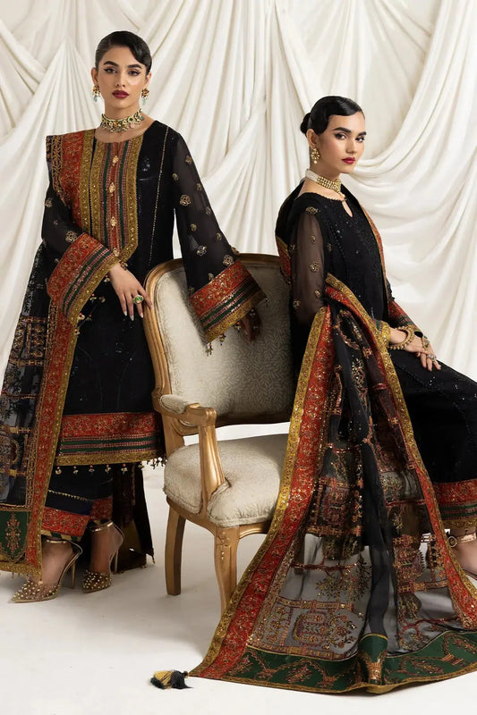 Alizeh | Formals Collection | Mehlika B (BLACK) - Pakistani Designer Dress - by Alizeh | Type: Formal - 100% Original at Saira Sultan