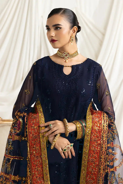 Alizeh | Formals Collection | Mehlika C (BLUE) - Pakistani Designer Dress - by Alizeh | Type: Formal - 100% Original at Saira Sultan