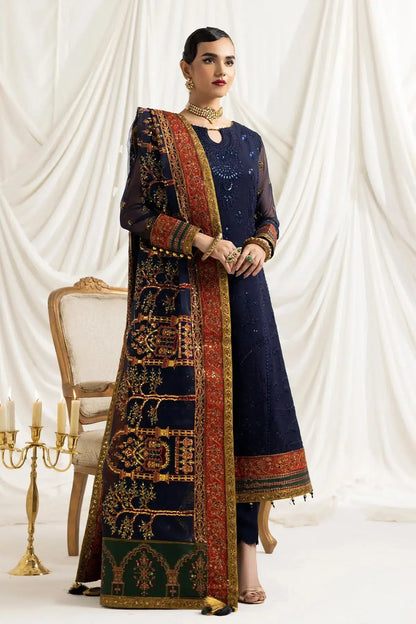 Alizeh | Formals Collection | Mehlika C (BLUE) - Pakistani Designer Dress - by Alizeh | Type: Formal - 100% Original at Saira Sultan