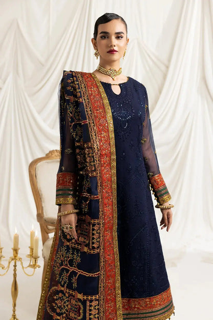 Alizeh | Formals Collection | Mehlika C (BLUE) - Pakistani Designer Dress - by Alizeh | Type: Formal - 100% Original at Saira Sultan