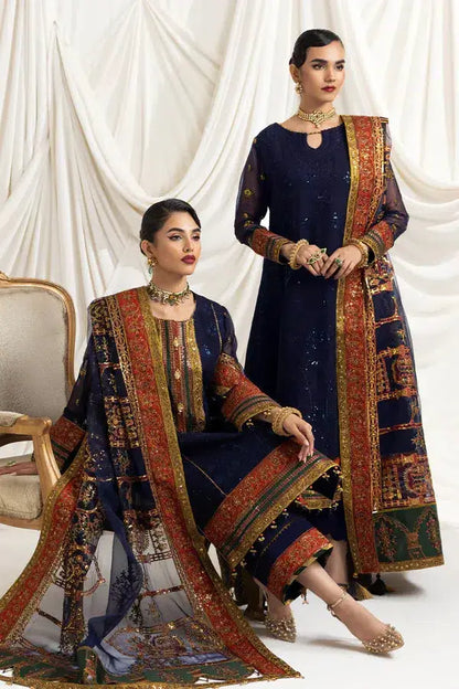 Alizeh | Formals Collection | Mehlika C (BLUE) - Pakistani Designer Dress - by Alizeh | Type: Formal - 100% Original at Saira Sultan