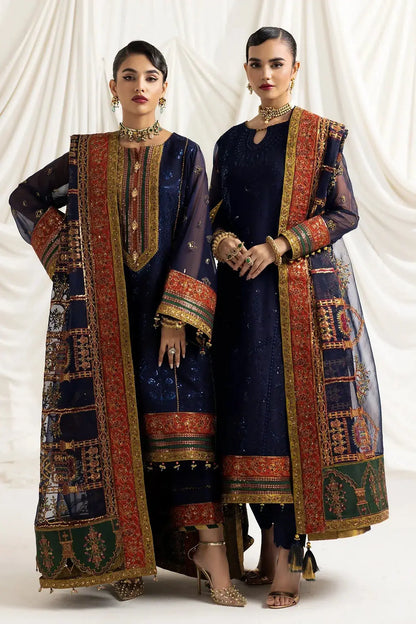 Alizeh | Formals Collection | Mehlika C (BLUE) - Pakistani Designer Dress - by Alizeh | Type: Formal - 100% Original at Saira Sultan