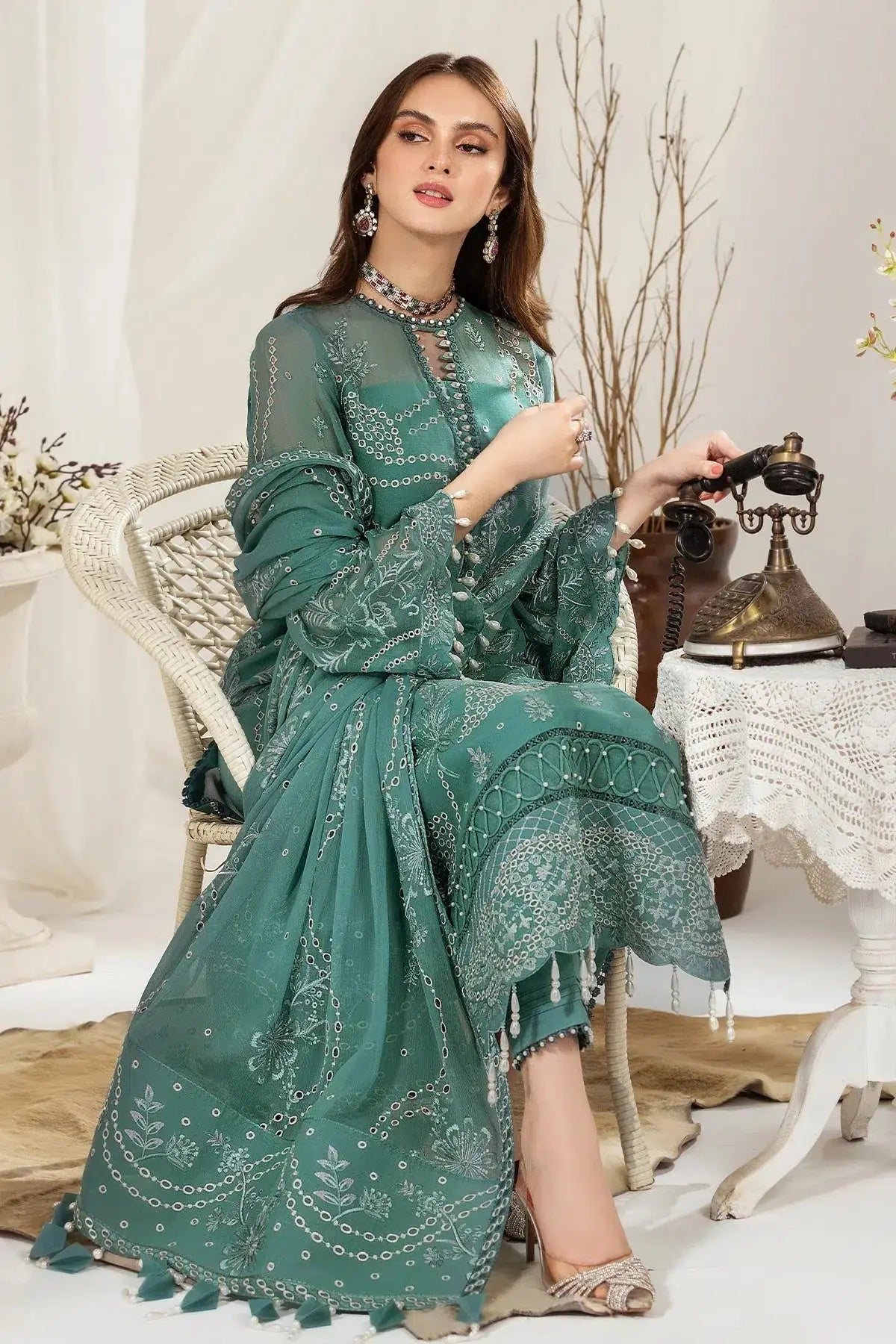 Alizeh | Formals Collection | Meshki - Pakistani Designer Dress - by Alizeh | Type: Formal - 100% Original at Saira Sultan