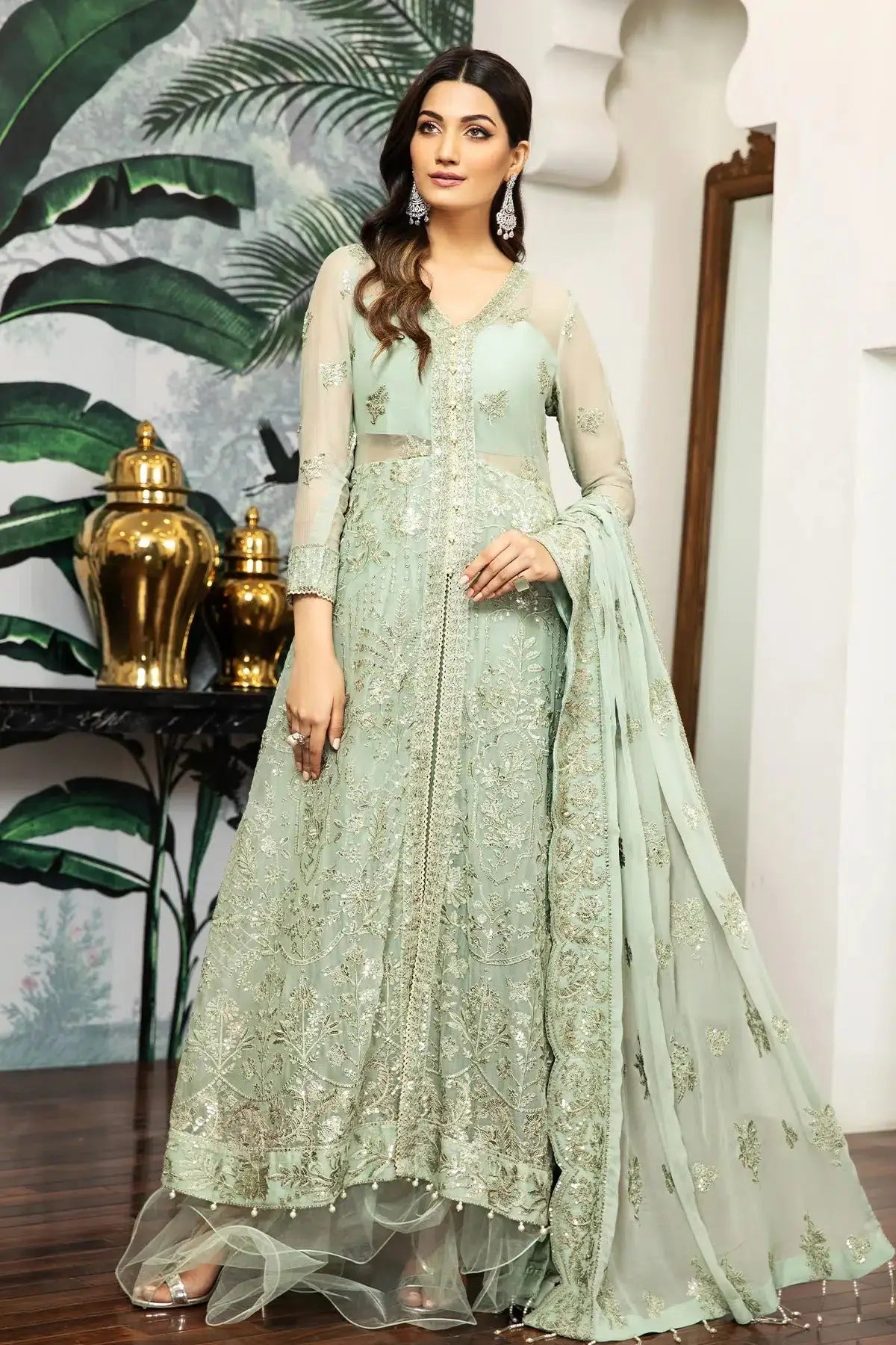 Alizeh | Formals Collection | Saphir - Pakistani Designer Dress - by Zarif | Type: Formal - 100% Original at Saira Sultan