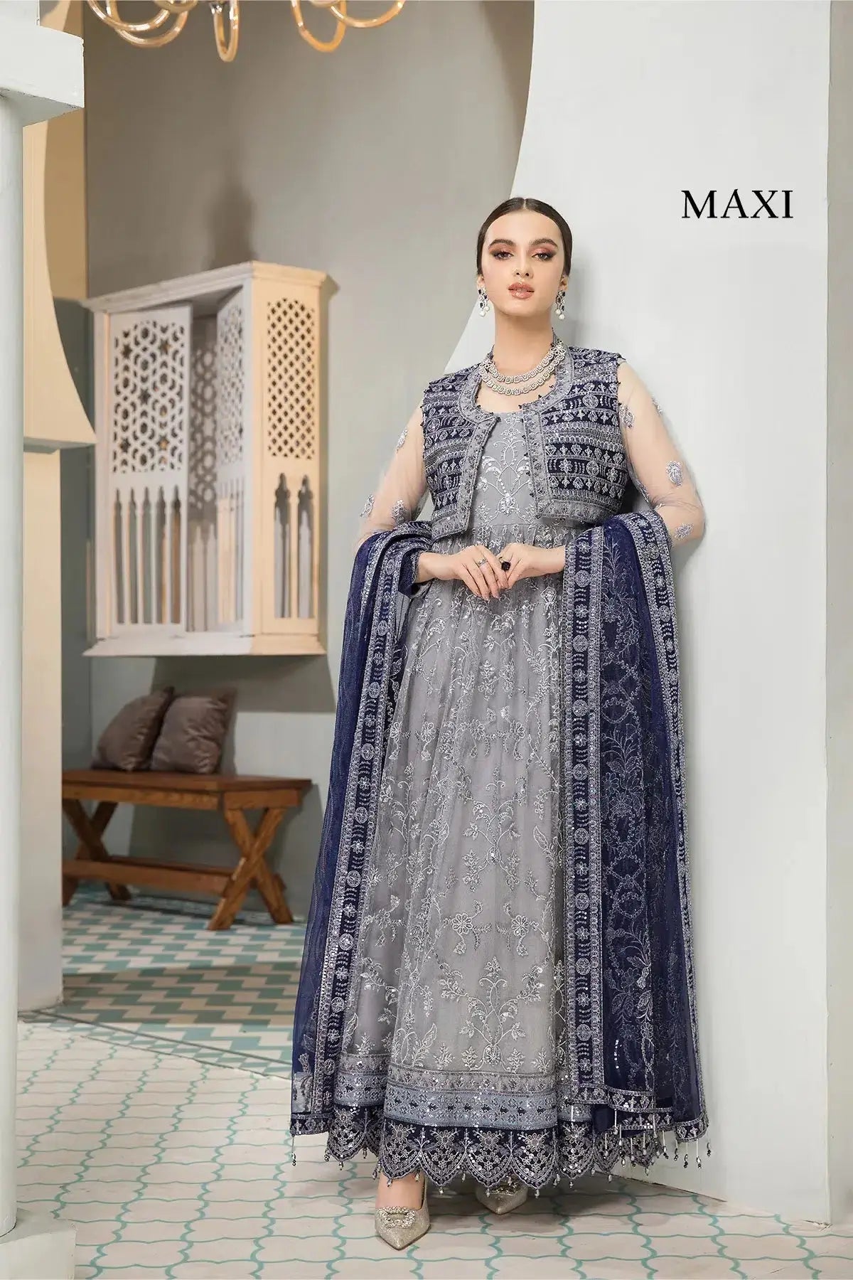 Alizeh | Formals Collection | Aks - Pakistani Designer Dress - by Alizeh | Type: Formal - 100% Original at Saira Sultan