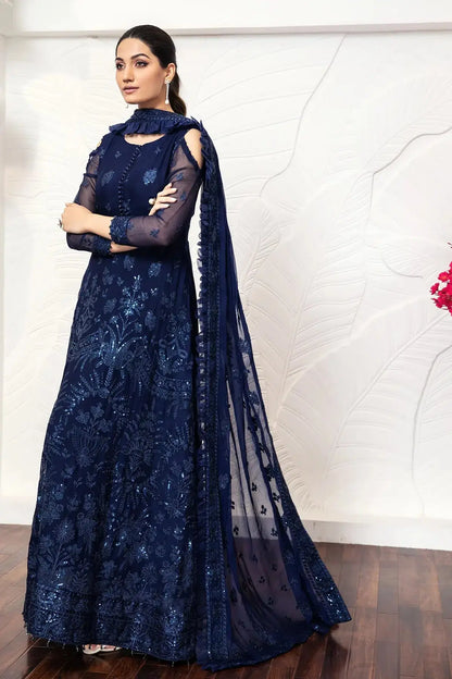 Alizeh | Formals Collection | Glace Blue - Pakistani Designer Dress - by Alizeh | Type: Formal - 100% Original at Saira Sultan