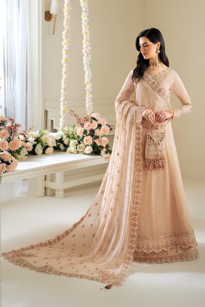 Alizeh | Selene Luxury Chiffon Collection 25 | AF-PS-8004-Lotus L Beige Chiffon