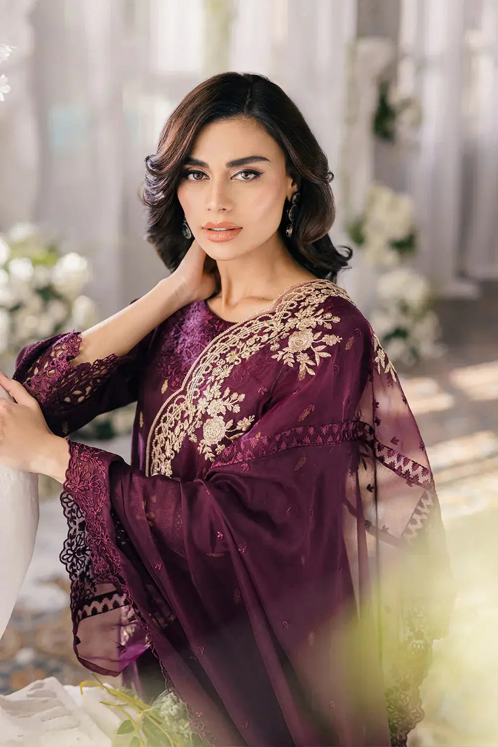 Azure | Ensembles Embroidered Formals | Almandine - Pakistani Designer Dress - by Azure | Type: Formal - 100% Original at Saira Sultan