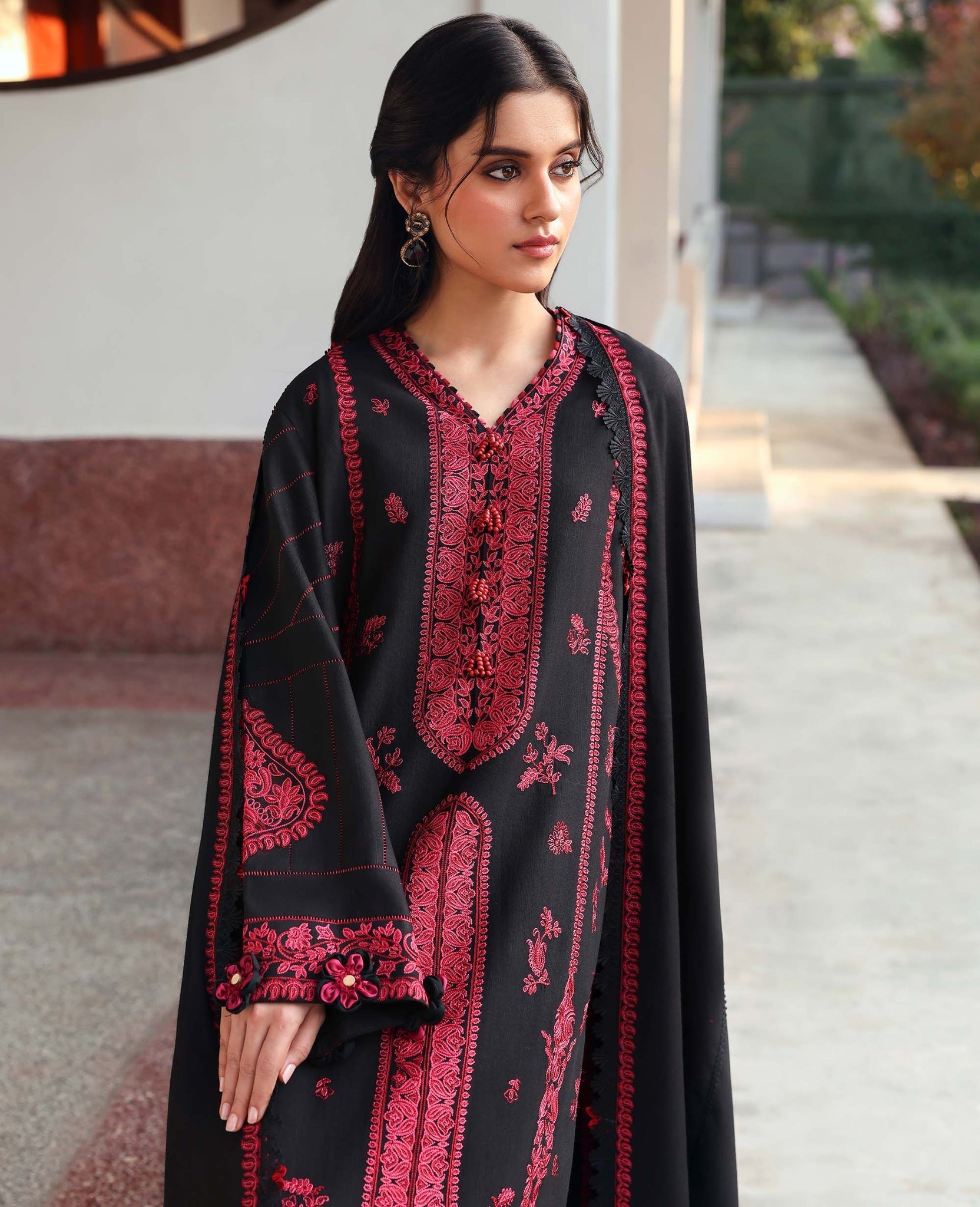 Republic Womenswear | Amaris Luxury Shawl 25 | Almira by Republic Womenswear - Designer Dress  - Type : Ladies Clothes - Available at Saira Sultan - 100% Original 