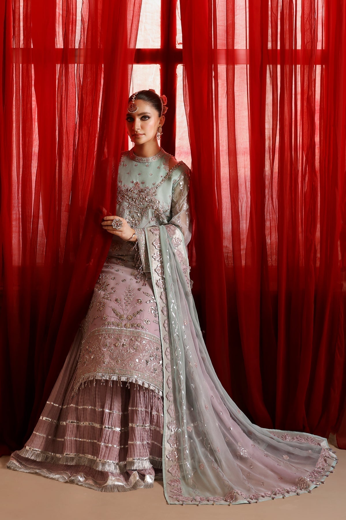 Alizeh | Reena Wedding Formals | AF-HM-4023-AMANI - Pakistani Designer Dress - by Alizeh | Type: Ladies Clothes - 100% Original at Saira Sultan