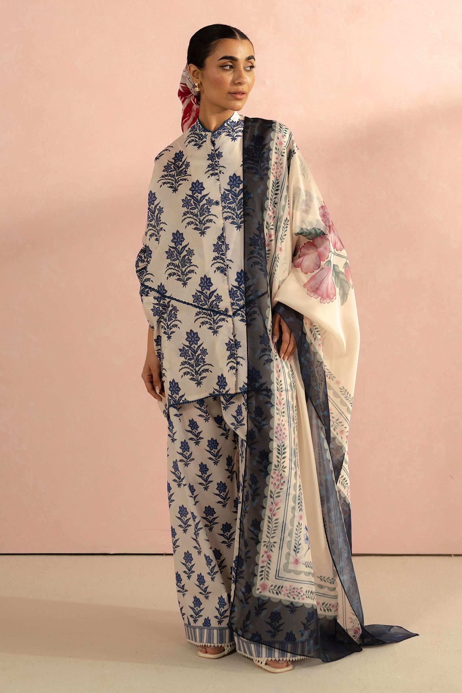 Zara Shahjahan | Coco Prints 25 | Amari-1A M Off White Lawn