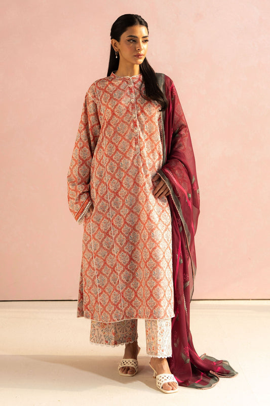 Zara Shahjahan | Coco Prints 25 | Amaya-10A XS Coral Lawn