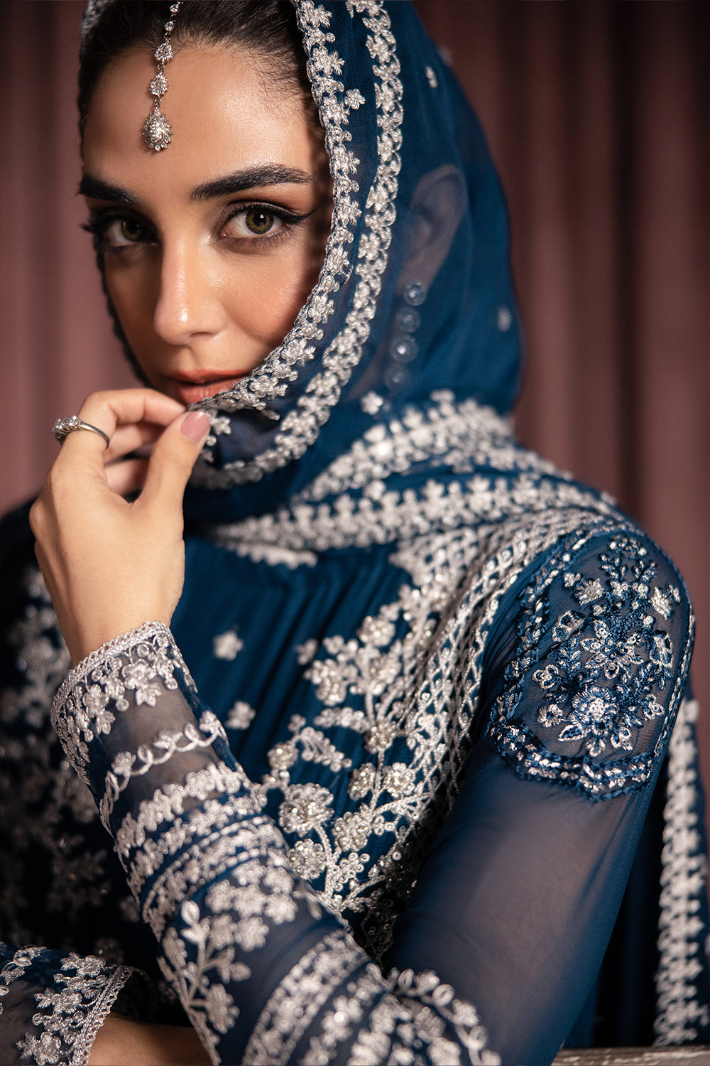 Azure | Luxe Formals | Aquatic Whisper - Pakistani Designer Dress - by Azure - Type : Ladies Clothes - 100% Original at Saira Sultan