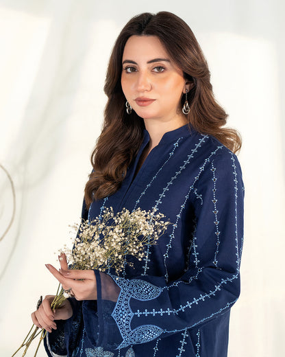 Zevk | Winter Flavour | COZY M Blue Khaddar