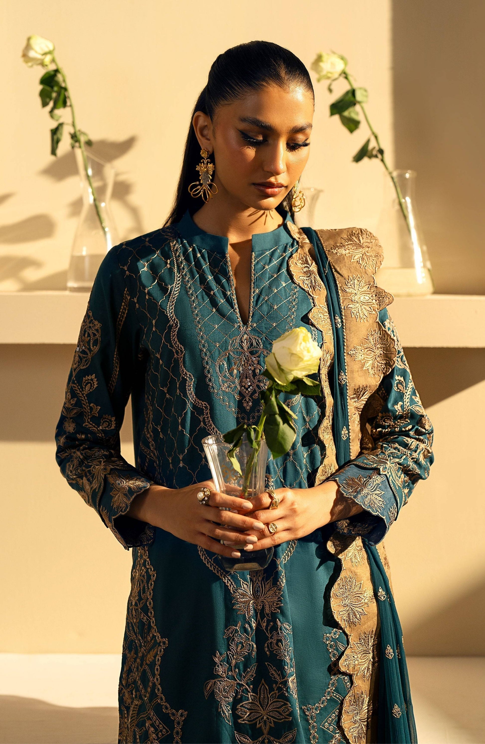 Maryum N Maria | Eid Edit 24 | Ania - Pakistani Designer Dress - by Maryum N Maria | Type: Luxury - 100% Original at Saira Sultan